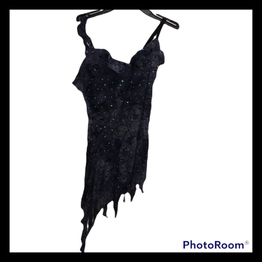 Weissman Blue Dance Performance Dress Costume Sm